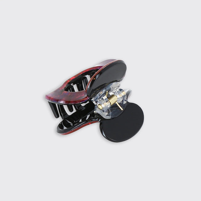 athena-small-claw-hair-clip-red-millie-mae