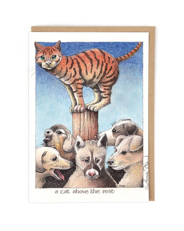 cat-above-the-rest-simon-drew-greeting-card-cath-tate