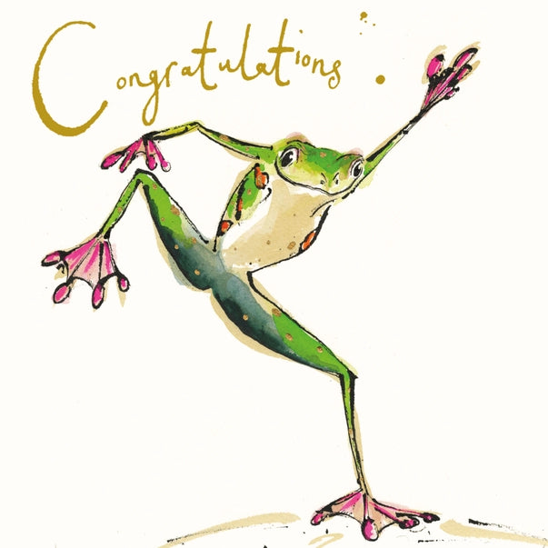 congratulations-frog-greeting-card-anna-wright