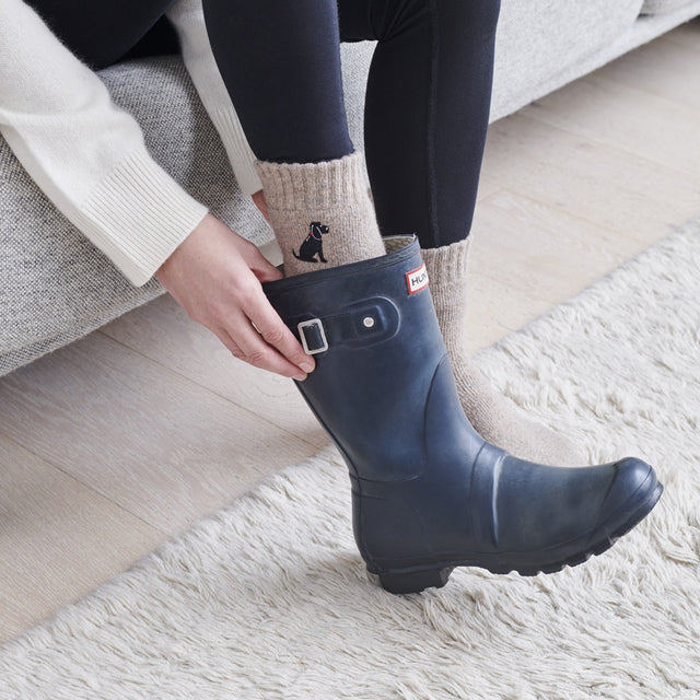 dog-walker-socks-black-cocker-spaniel-sweet-william