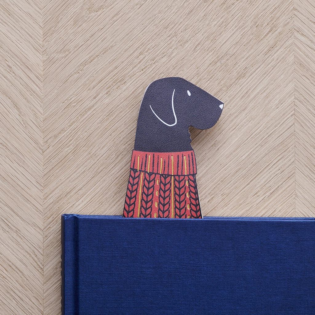 Labrador Bookmark Black Labrador Bookmark - Sweet William Designs - Daisy Chain Gift Company
