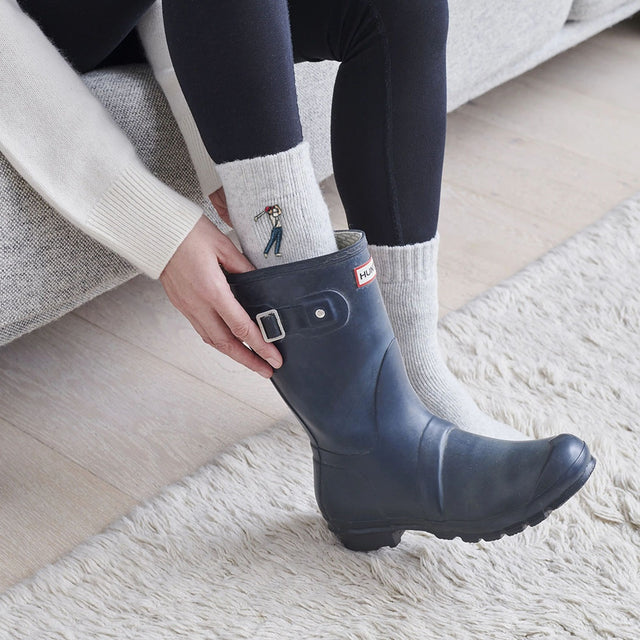 Sports Lover Wool Socks: Golfer