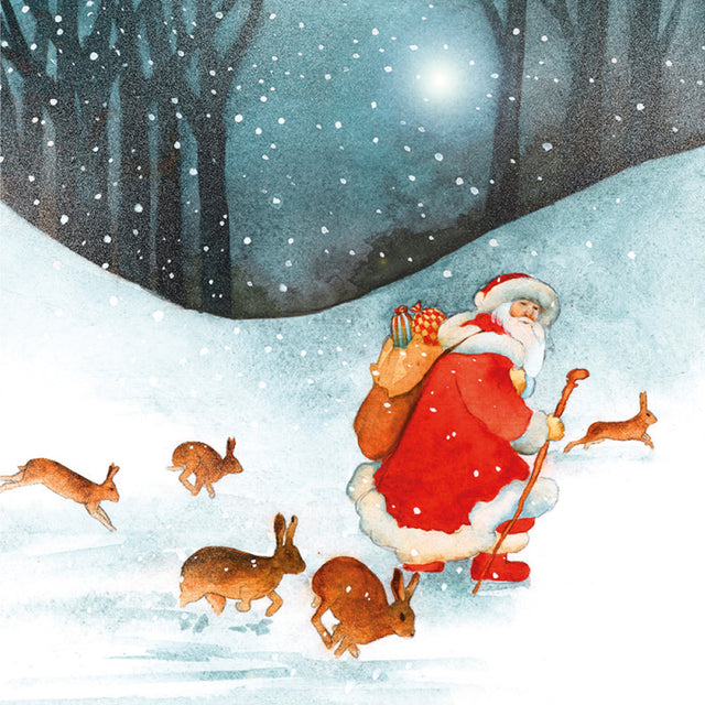 santa-in-the-snow-charity-christmas-box-museums-galleries
