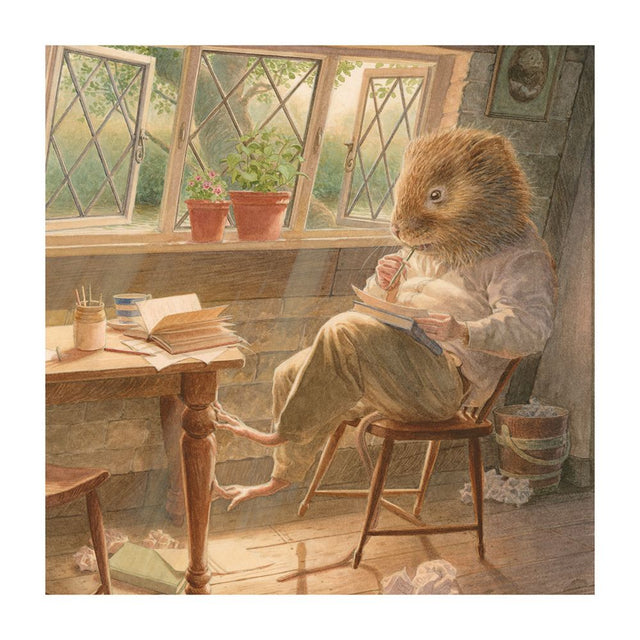 ratty-writing-poetry-the-illustrators-greeting-card-museums-galleries
