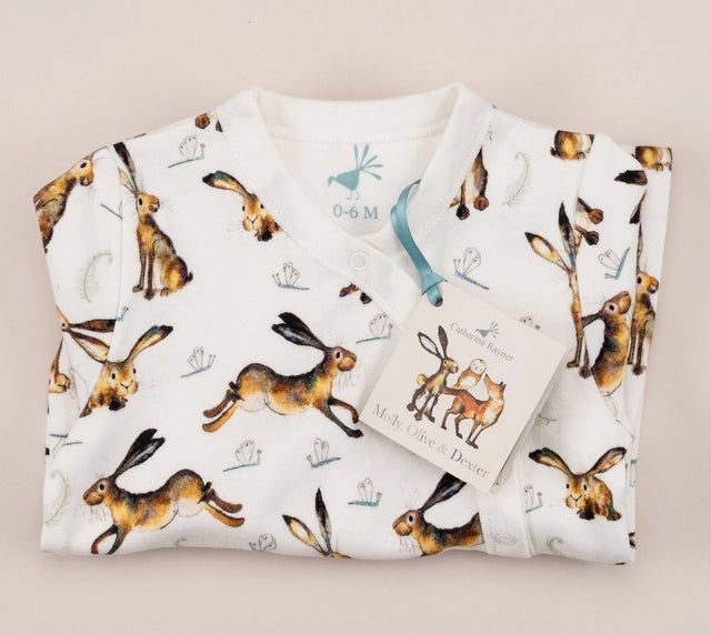 molly-hare-print-babygrow-6-12-months-catherine-rayner