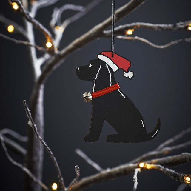 black-cocker-spaniel-christmas-decoration-sweet-william