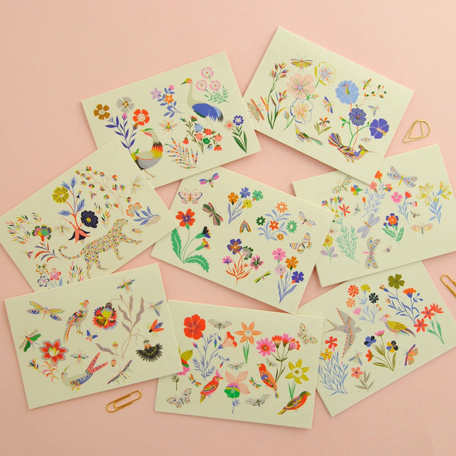 birds-bees-notecards-envelopes-elvira-van-vredenburgh