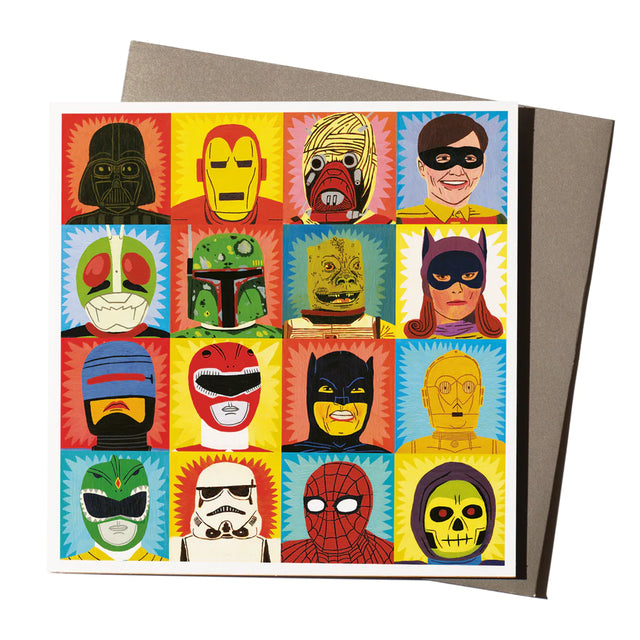 heroes-and-villans-greeting-card-ustudio