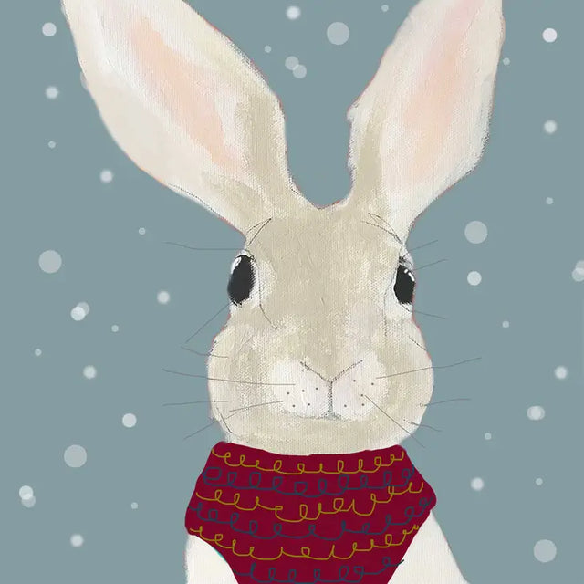 Christmas Buttons Rabbit