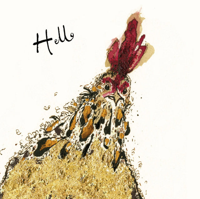 hello-hen-greeting-card-anna-wright