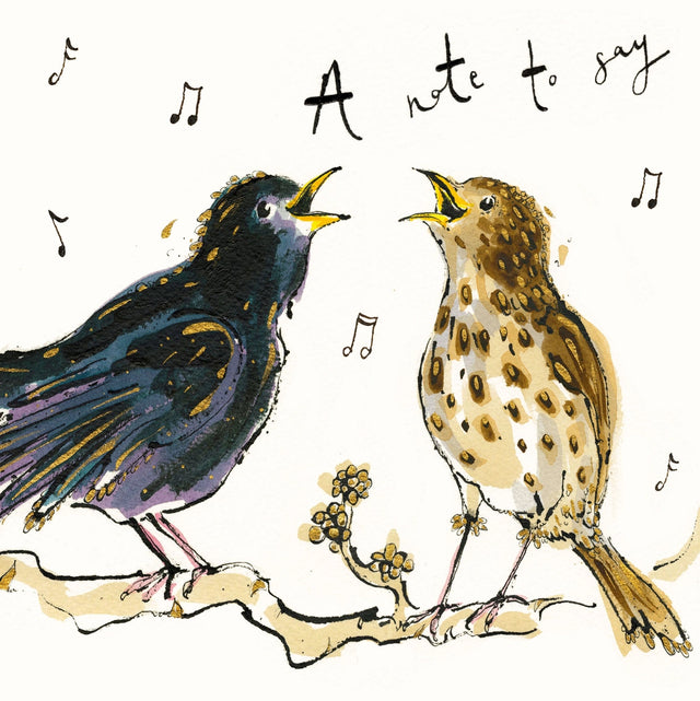 a-note-to-say-blackbird-greeting-card-anna-wright