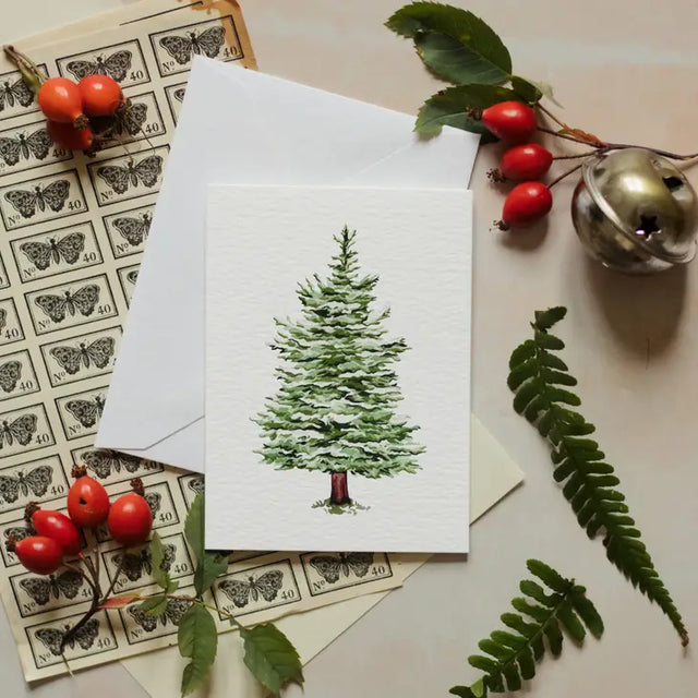 Christmas Tree Mini Watercolour
