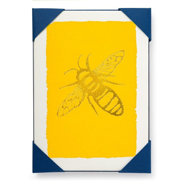 golden-bee-letterpress-notecards-archivist-gallery