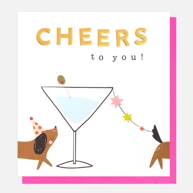 sausage-dog-cocktails-cheers-birthday-card-caroline-gardner