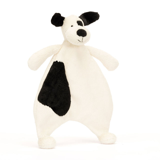 Bashful Black & Cream Puppy Comforter Soft Toy - Jellycat