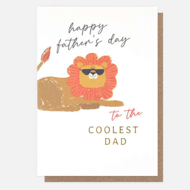 lion-coolest-dad-fathers-day-greeting-card-caroline-gardne