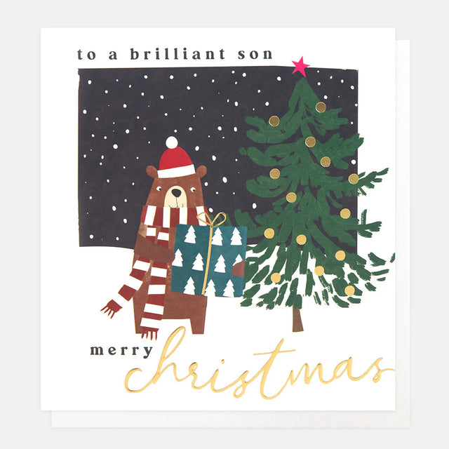brilliant-son-christmas-bear-greeting-card-caroline-gardner