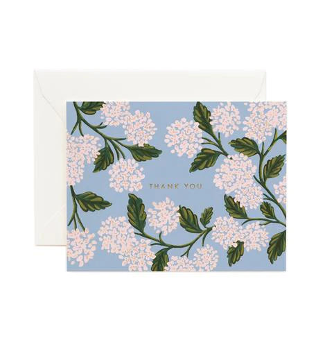 Hydrangea Thank You Box