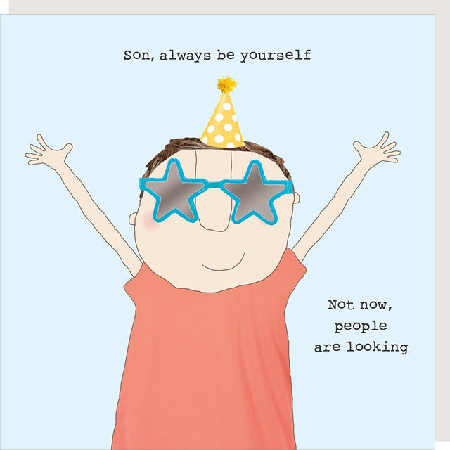 son-not-now-gin-frolics-greeting-card-rosie-made-a-thing