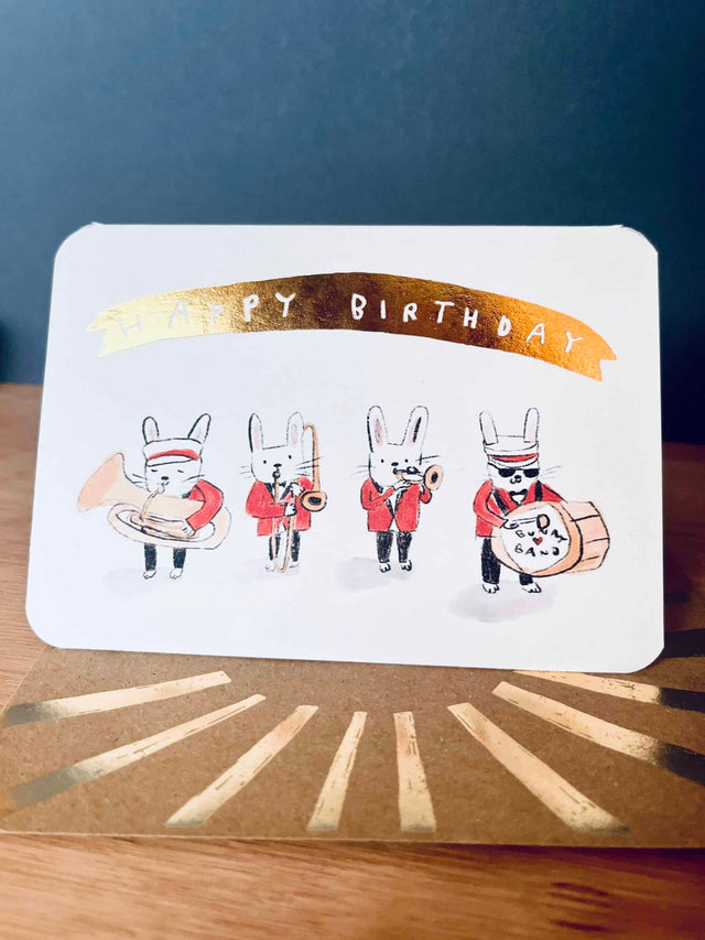 bunny-brass-band-greeting-card-laura-skilbeck