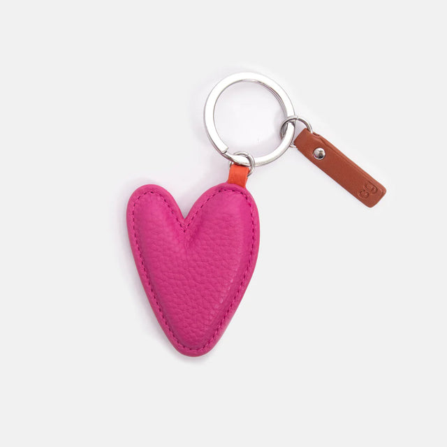fuchsia-pink-heart-keyring-caroline-gardner