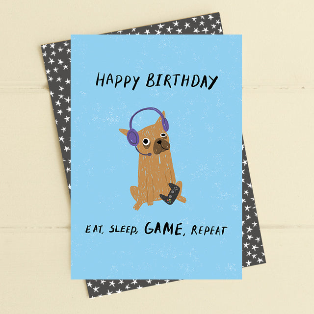 eat-sleep-game-repeat-birthday-card-dandelion-stationery