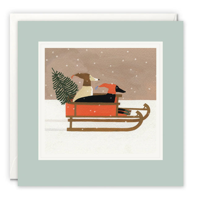 the-sled-paintworks-christmas-greeting-card-james-ellis
