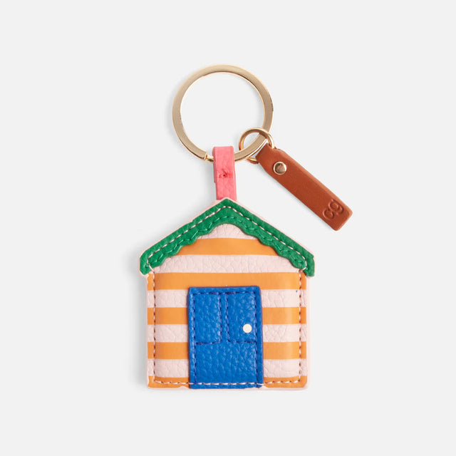 striped-beach-hut-keyring-caroline-gardner