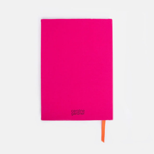 Fuchsia Heart A5 Hardback Notebook