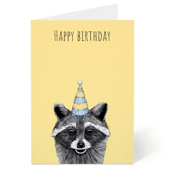 Birthday Baby Raccoon