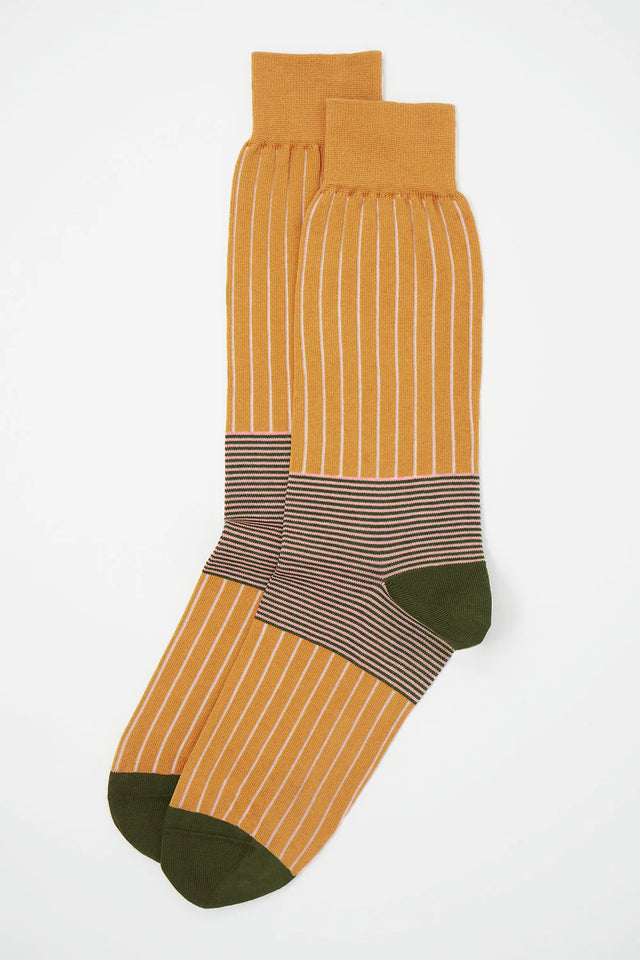 oxford-stripe-mens-socks-mustard-peper-harow