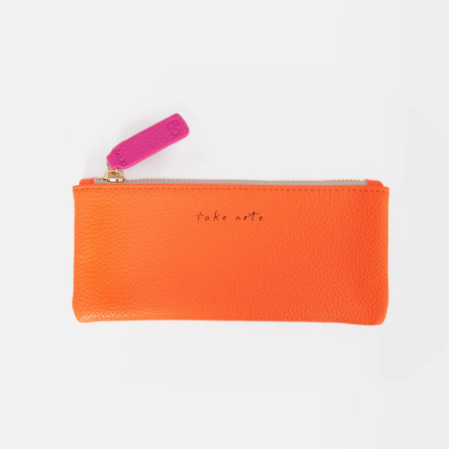 take-note-bright-orange-pencil-case-caroline-gardner