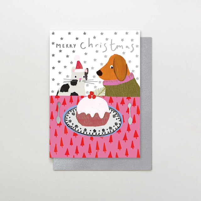 cat-dog-with-christmas-pud-greeting-card-stop-the-clock-design