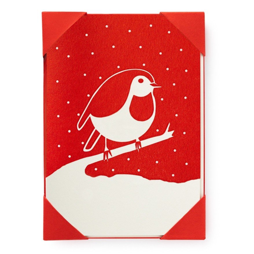 Red Robin Christmas Letterpress Pack - Archivist Gallery - Daisy Chain ...