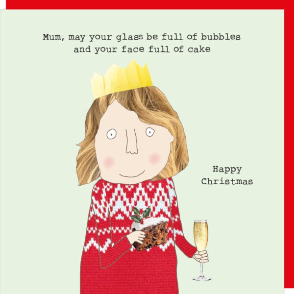 mum-bubbles-cake-christmas-card-festive-rosie