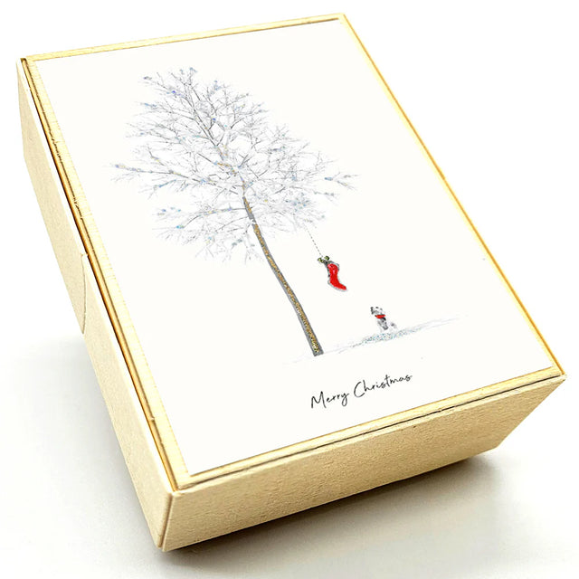 christmas-tree-puppy-box-peace-love-joy-five-dollar-shake