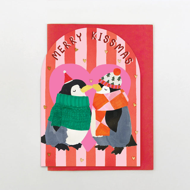 merry-kissmas-penguins-greeting-card-stop-the-clock-design