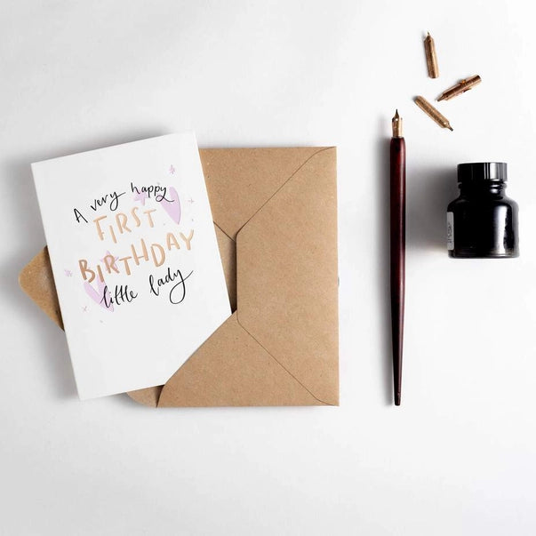 very-happy-first-birthday-little-lady-greeting-card-hunter-paper-co