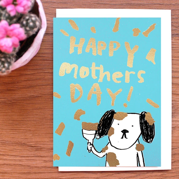 gold-foil-painting-dog-mothers-day-greeting-card-laura-skilbeck