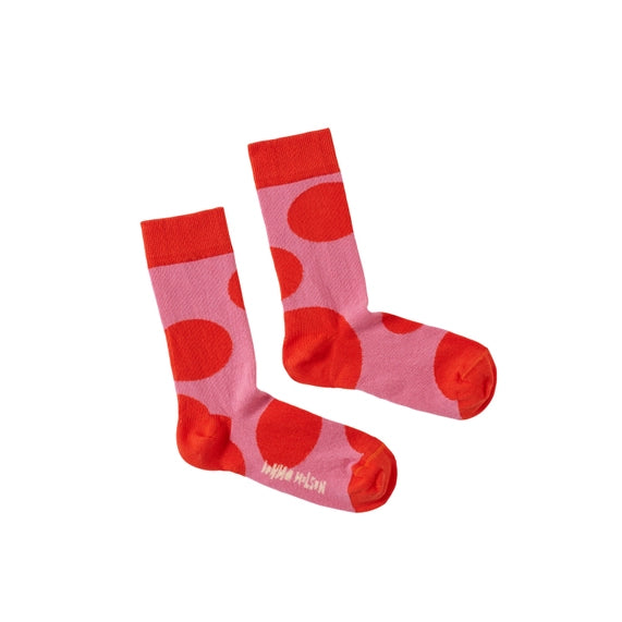 big-spot-pink-ladies-cotton-socks-donna-wilson