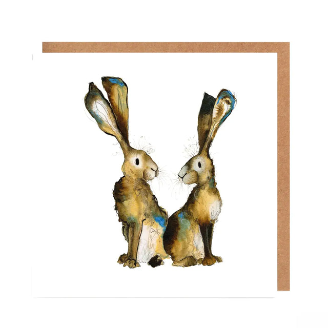 albus-and-alba-hares-greeting-card-catherine-rayner