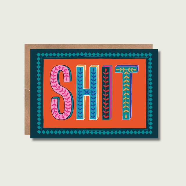 Sh*t Greeting Card - Maggie Magoo