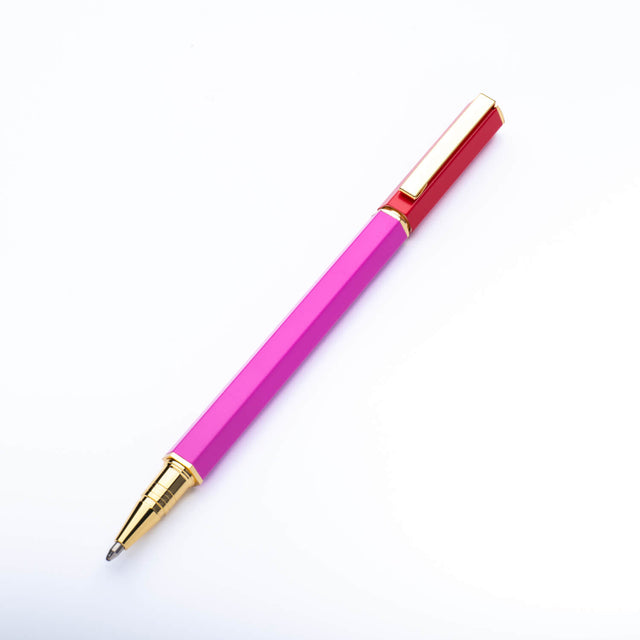 red-pink-contrast-ballpoint-pen-yop-tom