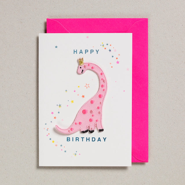 pink-dino-sew-on-patch-greeting-card-petra-boase