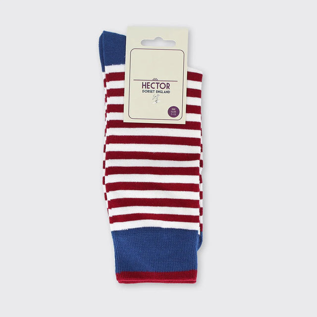 hector-mens-stripe-socks-royal-blue-red-forever-england
