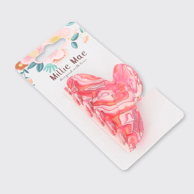 marble-medium-claw-clip-pink-millie-mae