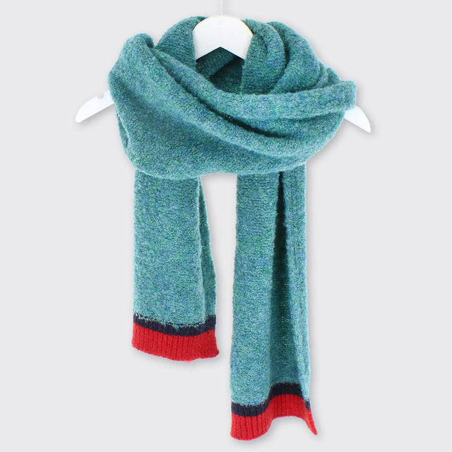 mens-wool-blend-scarf-teal-blue-forever-england