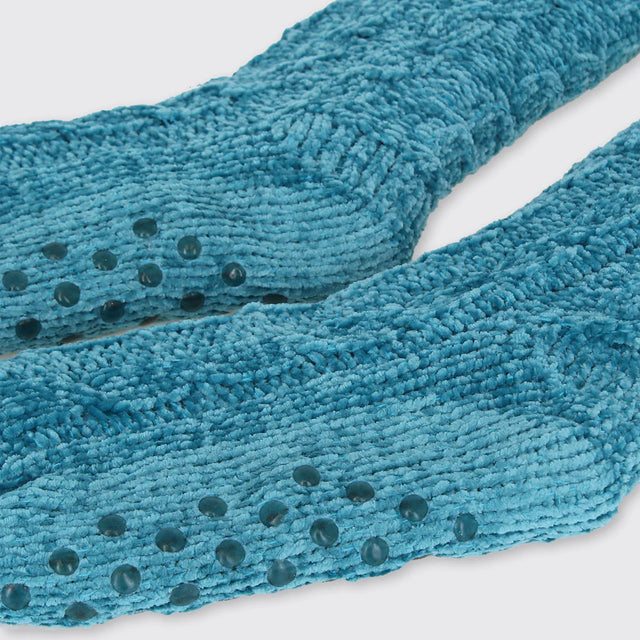 molly-chenille-slipper-socks-azure-blue-millie-mae