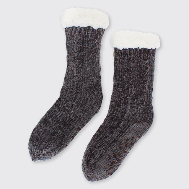 molly-chenille-slipper-socks-grey-millie-mae