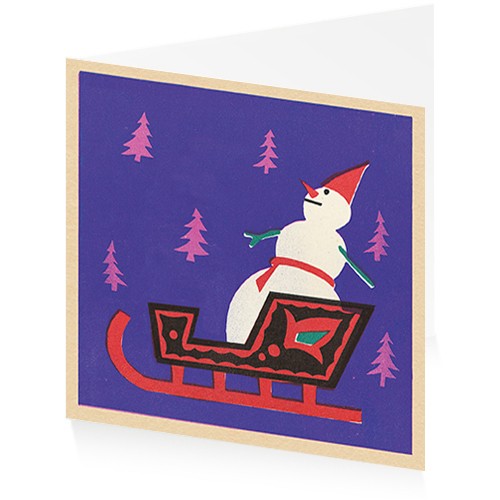 snowman-on-a-sleigh-christmas-pack-art-press